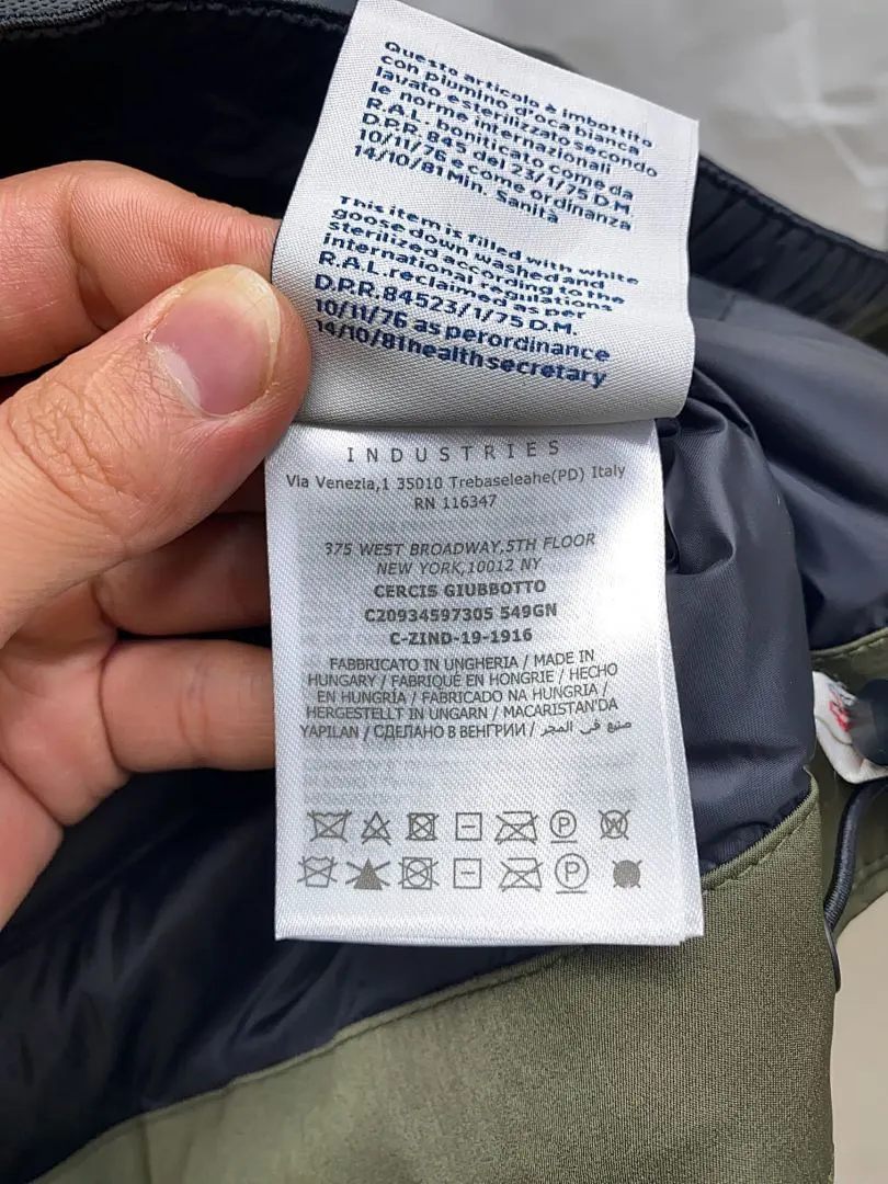 Grenoble Ski down jacket Gore-Tex