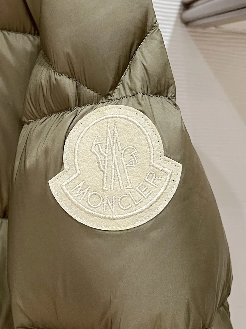 Dark Green Tripiti Short Down Jacket