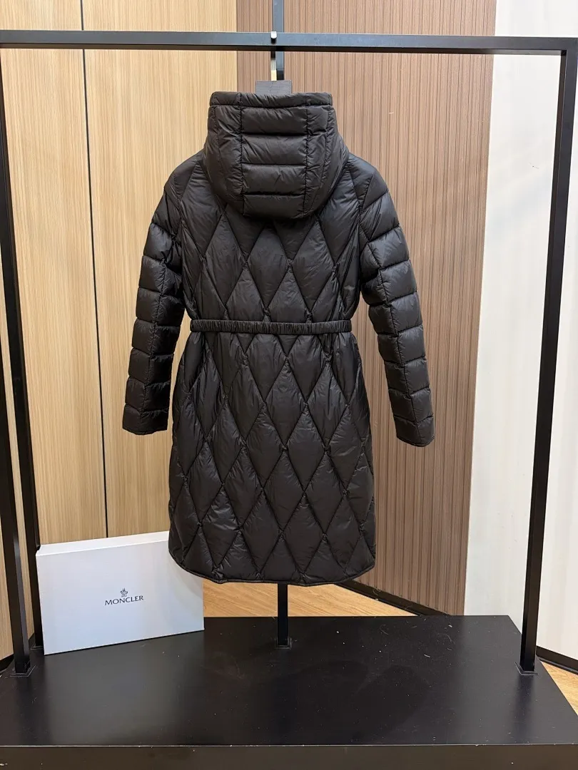 Serilong Long Down Jacket Nero |