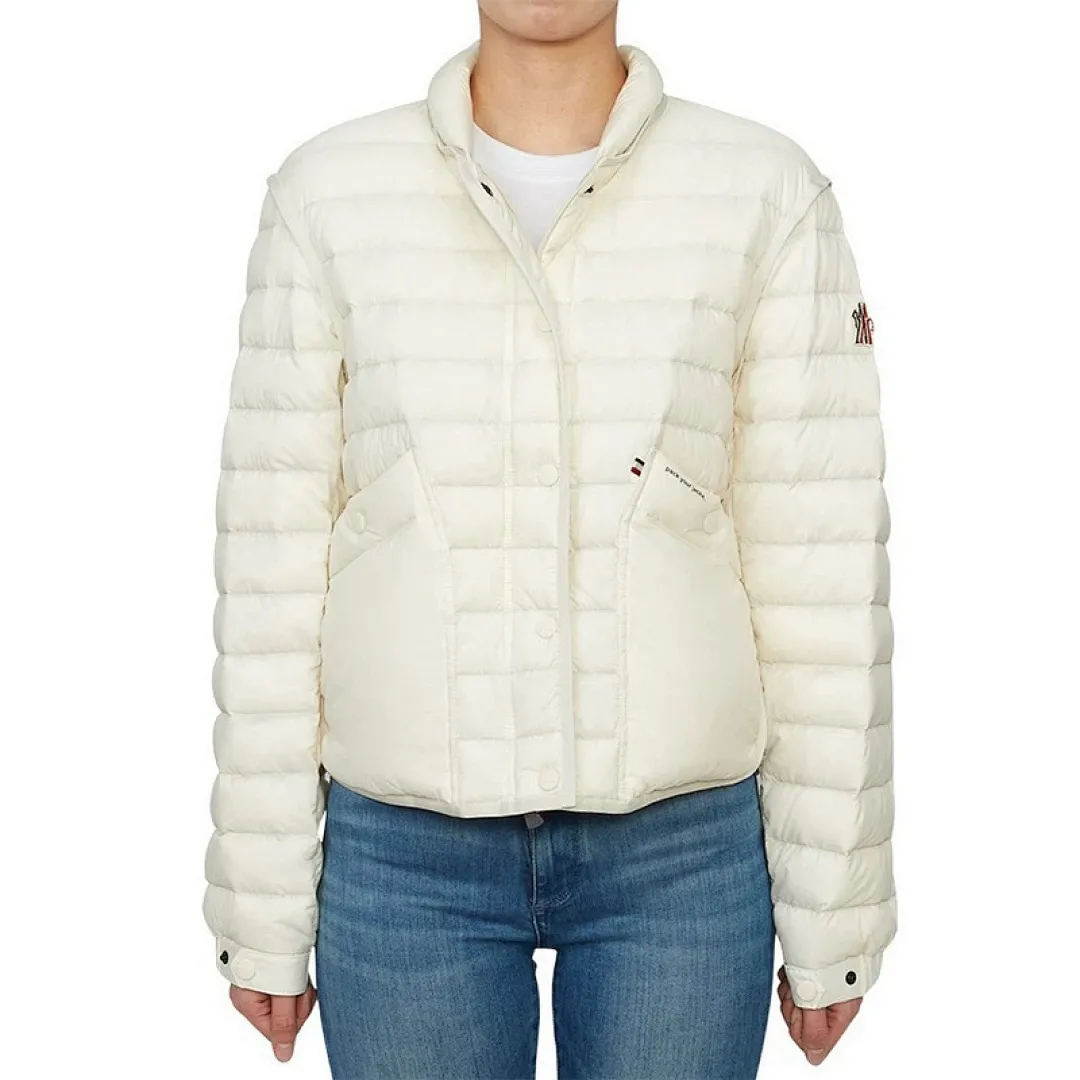 Lvory Nylon Madulain Down Jacket