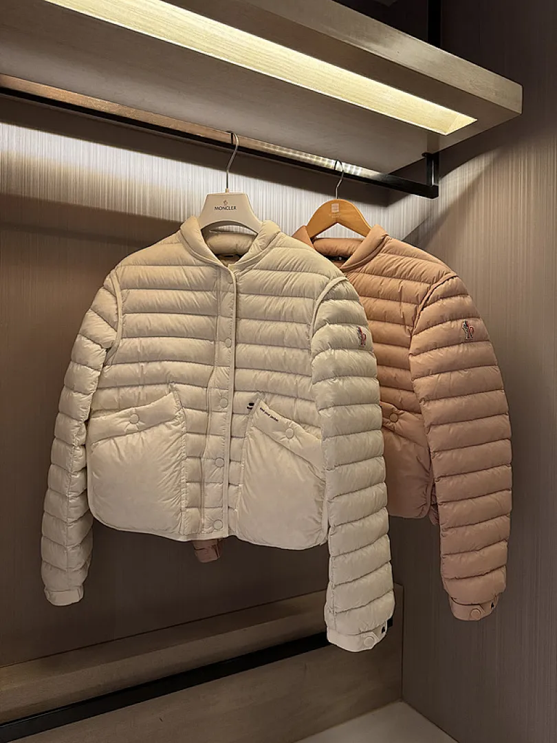 Lvory Nylon Madulain Down Jacket