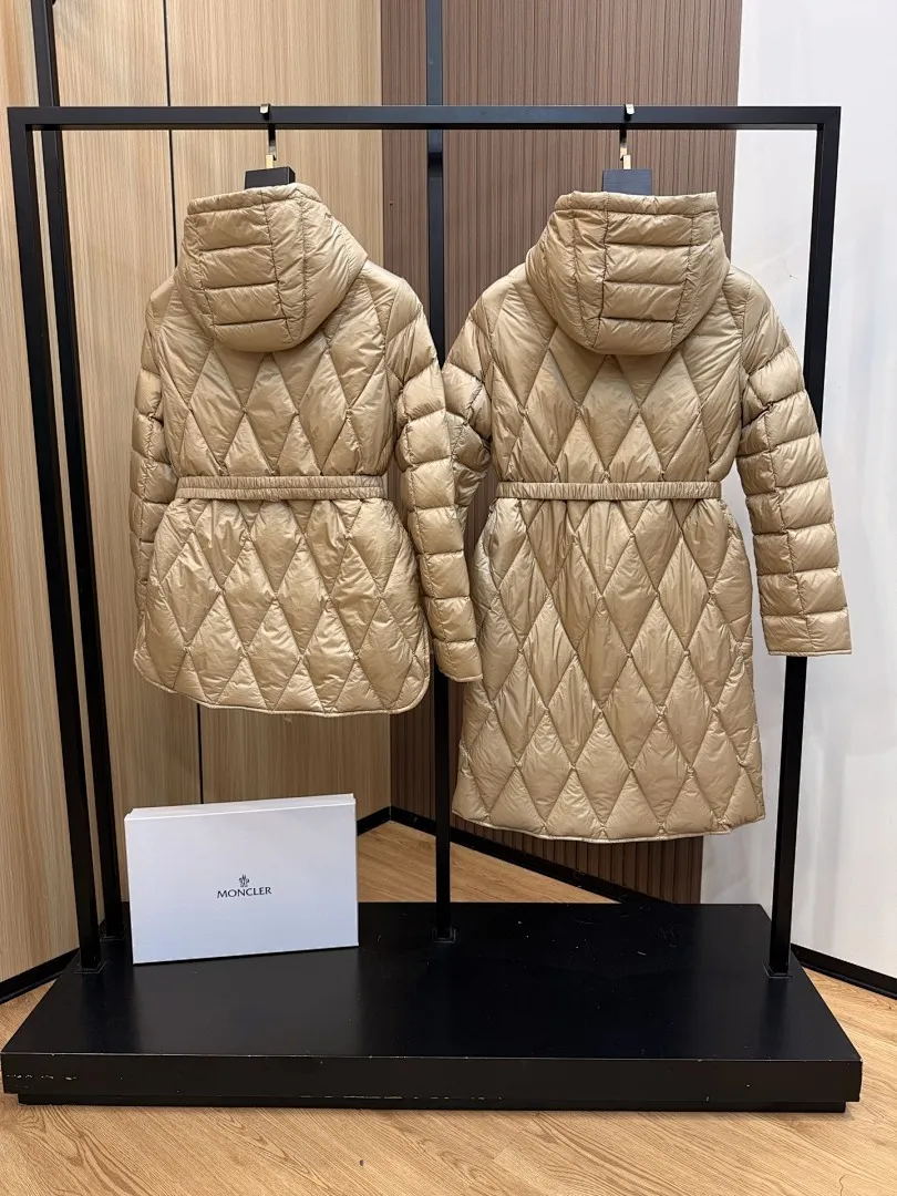 Serilong Long Down Jacket Nero |