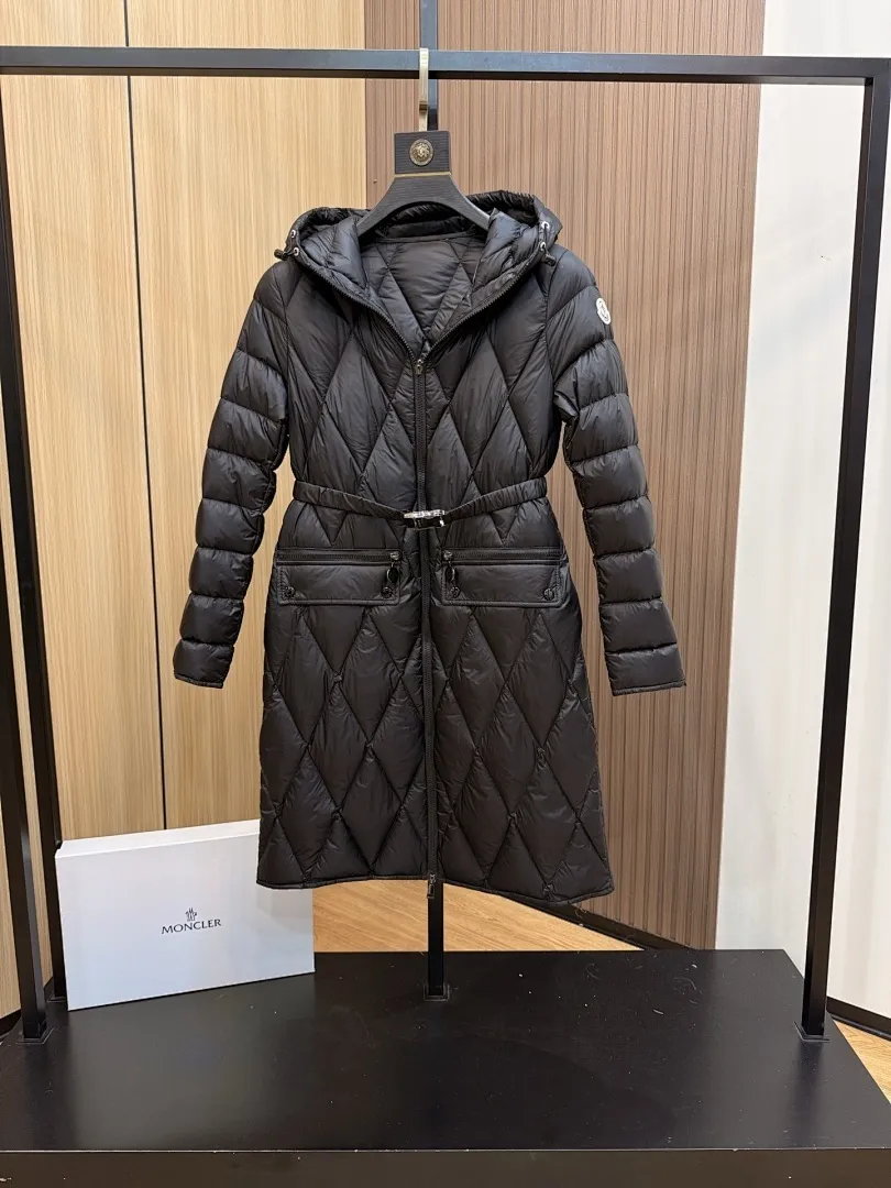 Serilong Long Down Jacket Nero |