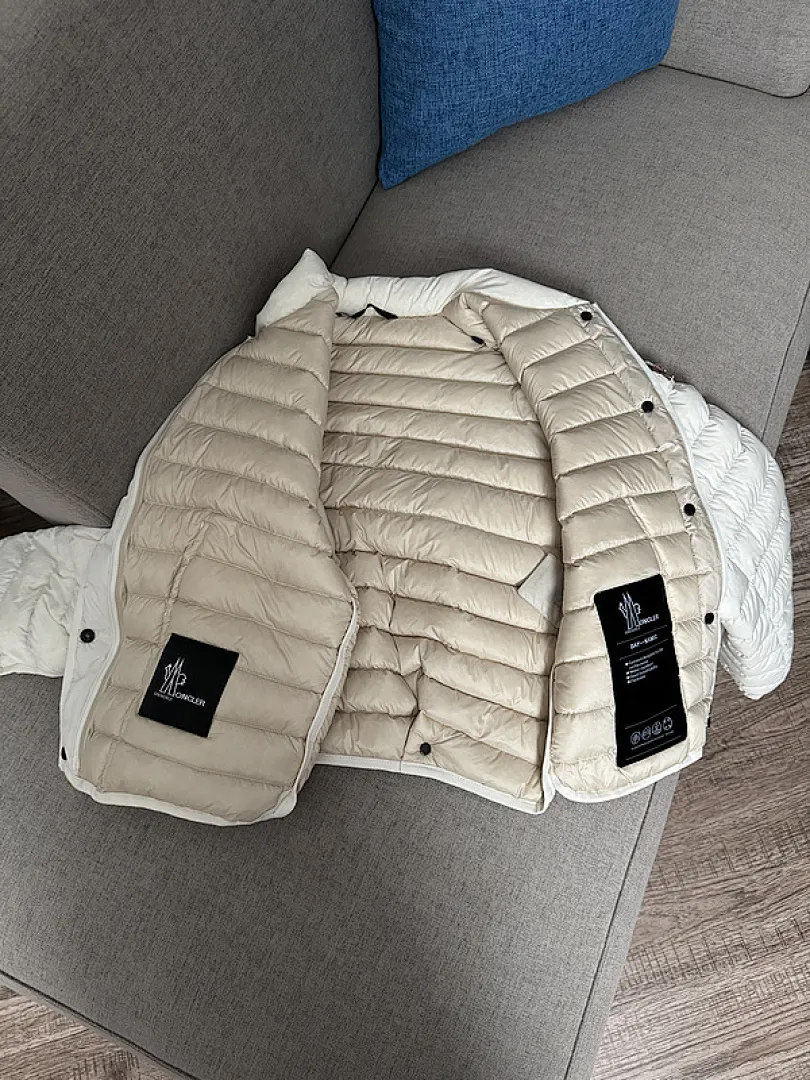 Lvory Nylon Madulain Down Jacket