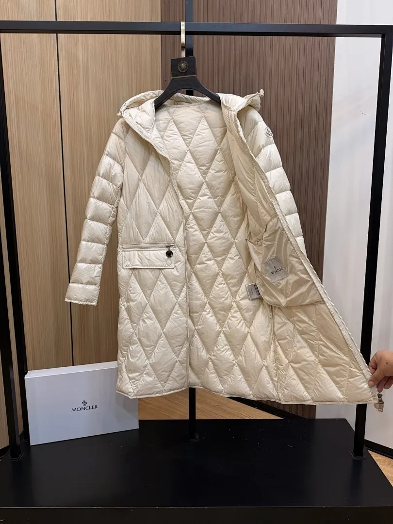 Serilong Long Down Jacket Nero |