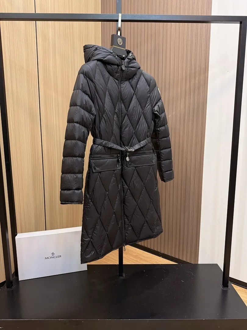 Serilong Long Down Jacket Nero |