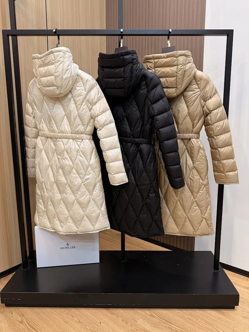 Serilong Long Down Jacket Nero |