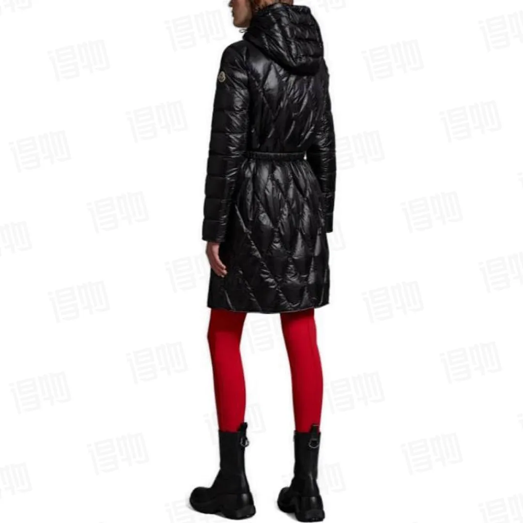 Serilong Long Down Jacket Nero |