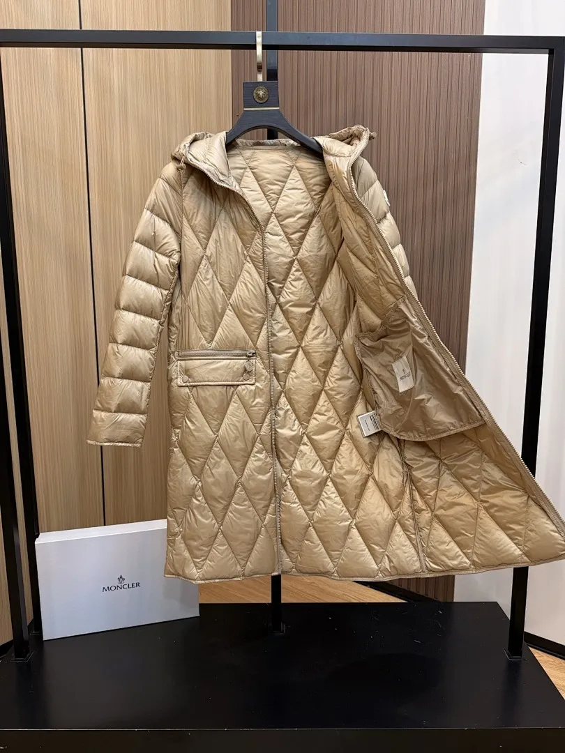 Serilong Long Down Jacket Nero |