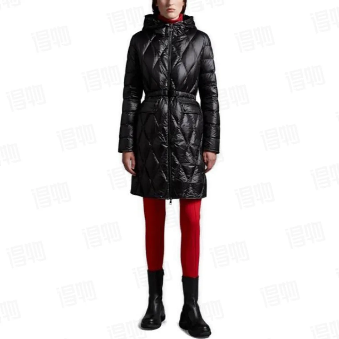 Serilong Long Down Jacket Nero |