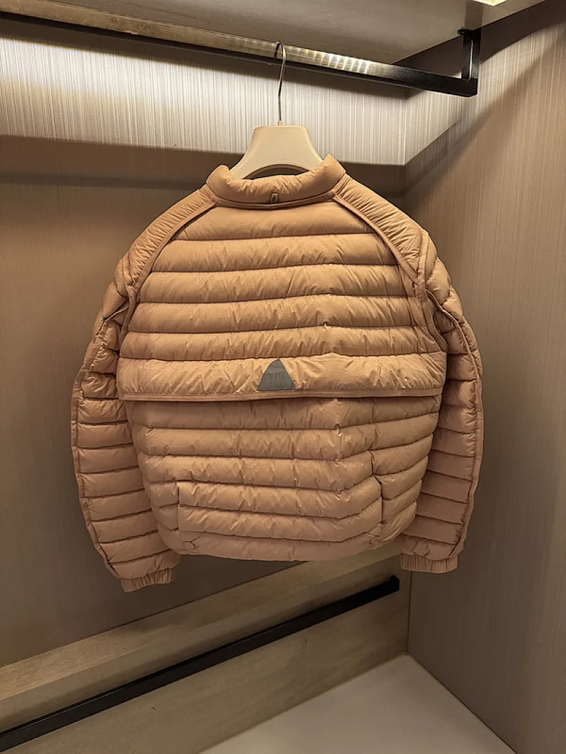 Lvory Nylon Madulain Down Jacket