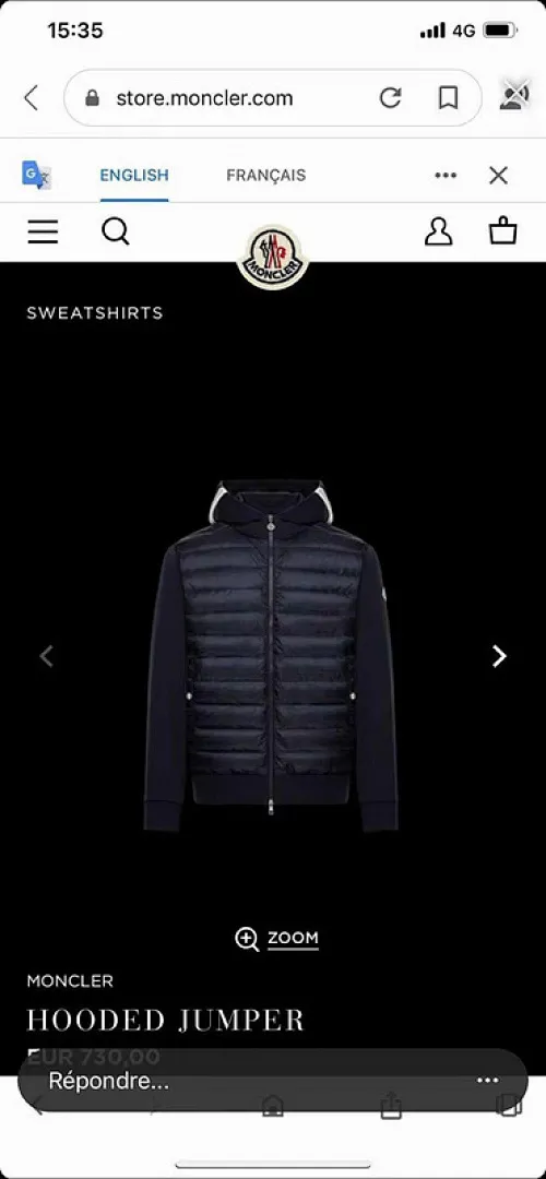 MMoncler Jacket 蒙口2022男女同款最新????????M家蒙家男装拼接羽绒服