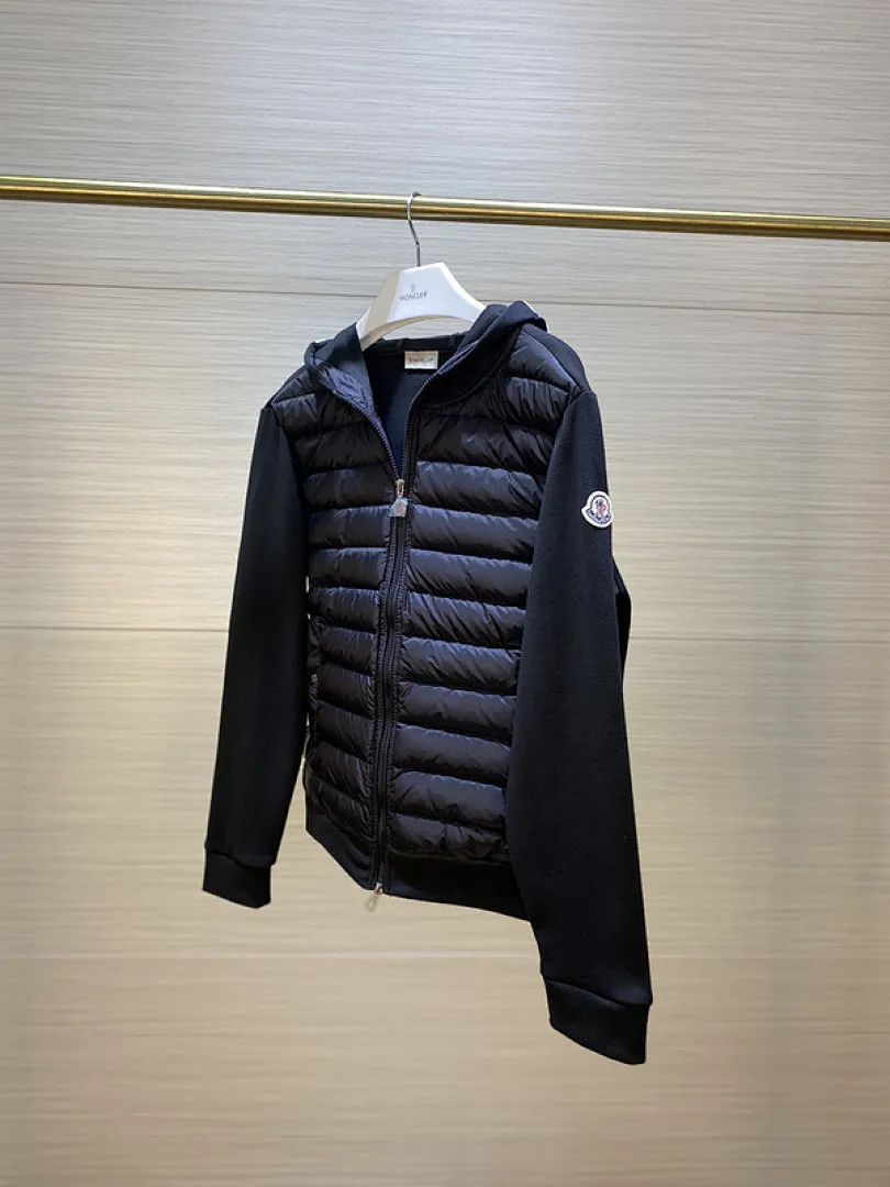 MMoncler Jacket 蒙口2022男女同款最新????????M家蒙家男装拼接羽绒服