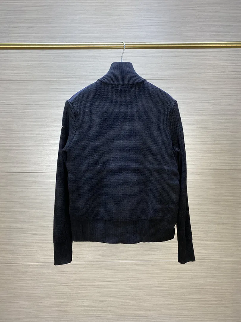 MMoncler Jacket 蒙口22款M0蒙家男女同款针织羽绒拼接羽绒服