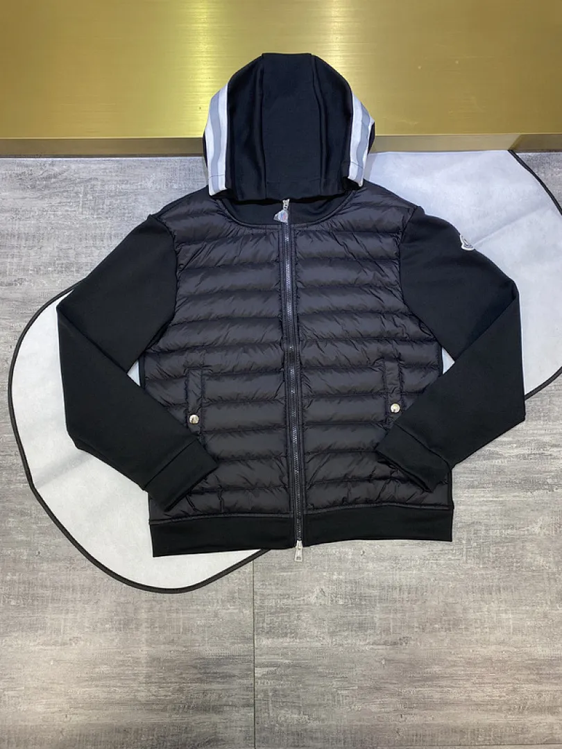 MMoncler Jacket 蒙口2022男女同款最新????????M家蒙家男装拼接羽绒服