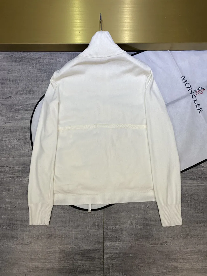 MMoncler Jacket 蒙口女款针织拼接羽绒服开衫系列 连帽羽绒服外套