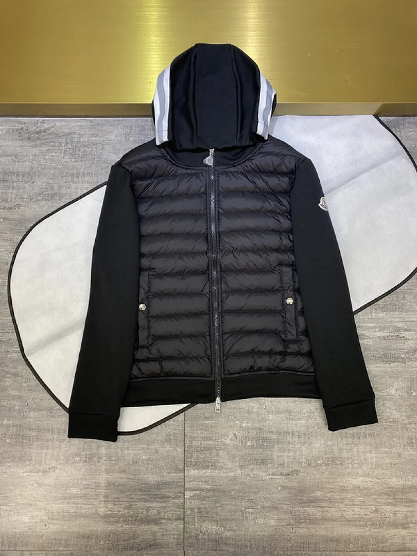 MMoncler Jacket 蒙口2022男女同款最新????????M家蒙家男装拼接羽绒服