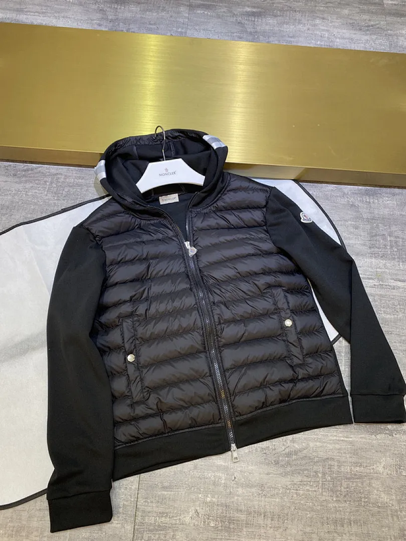 MMoncler Jacket 蒙口2022男女同款最新????????M家蒙家男装拼接羽绒服
