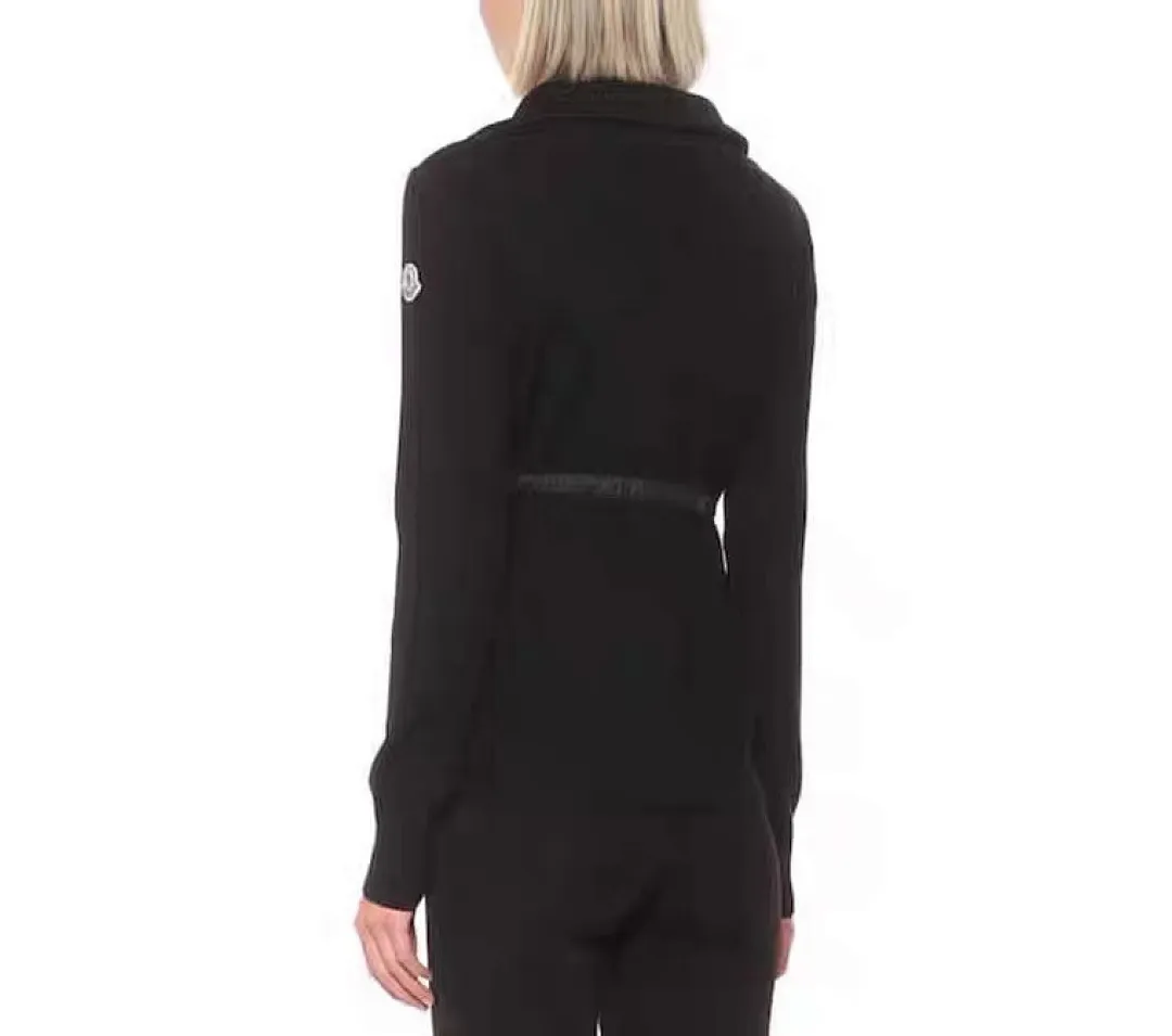 MMoncler Jacket 蒙口女款针织拼接羽绒服开衫系列 连帽羽绒服外套