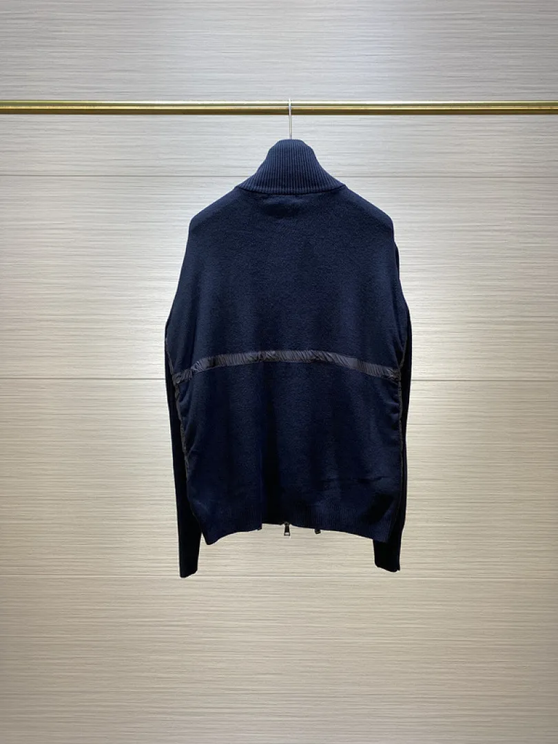 MMoncler Jacket 蒙口女款针织拼接羽绒服开衫系列 连帽羽绒服外套